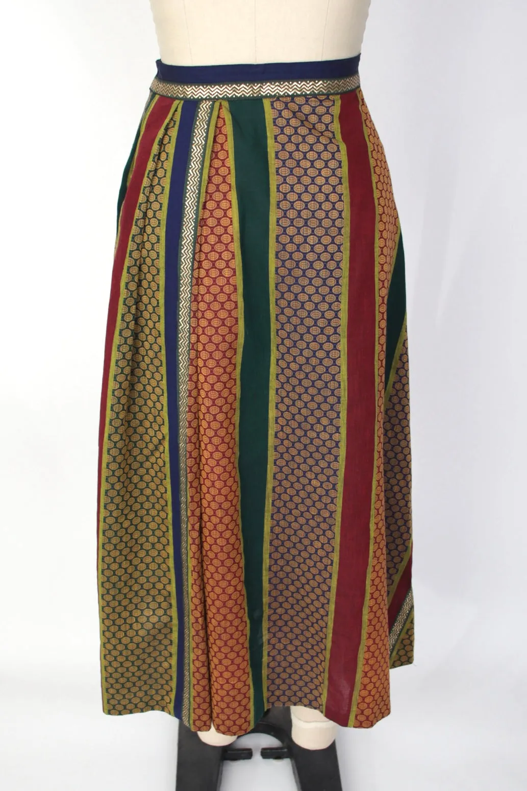 1950s Tina Leser Original Jacquard Skirt Set