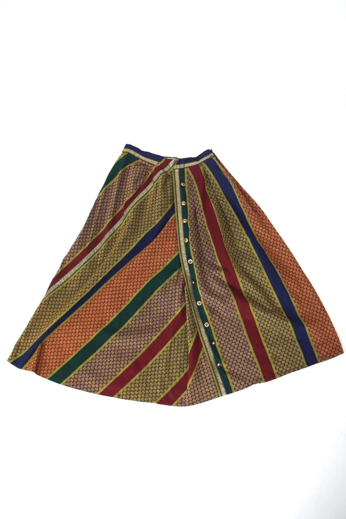 1950s Tina Leser Original Jacquard Skirt Set