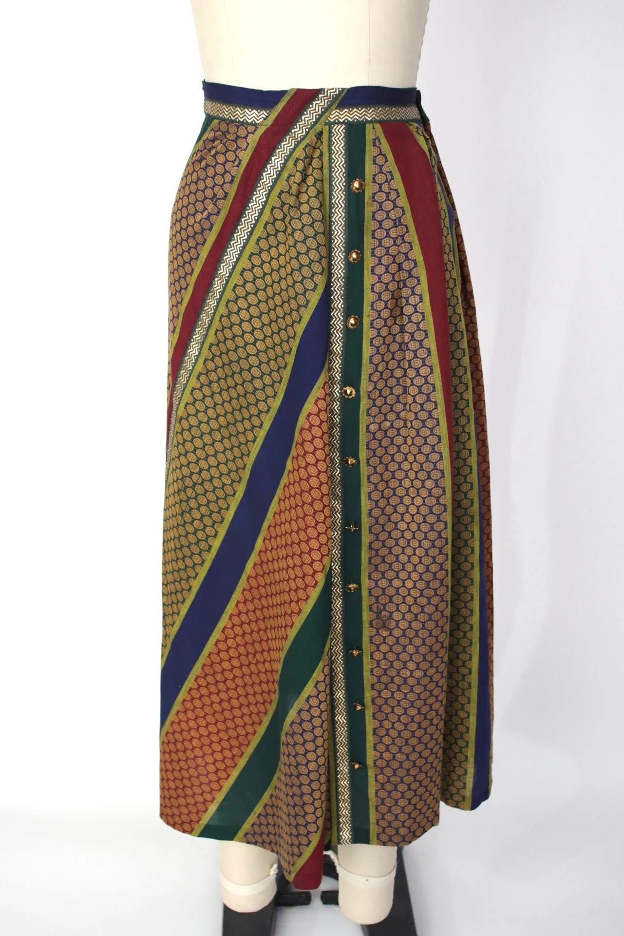 1950s Tina Leser Original Jacquard Skirt Set