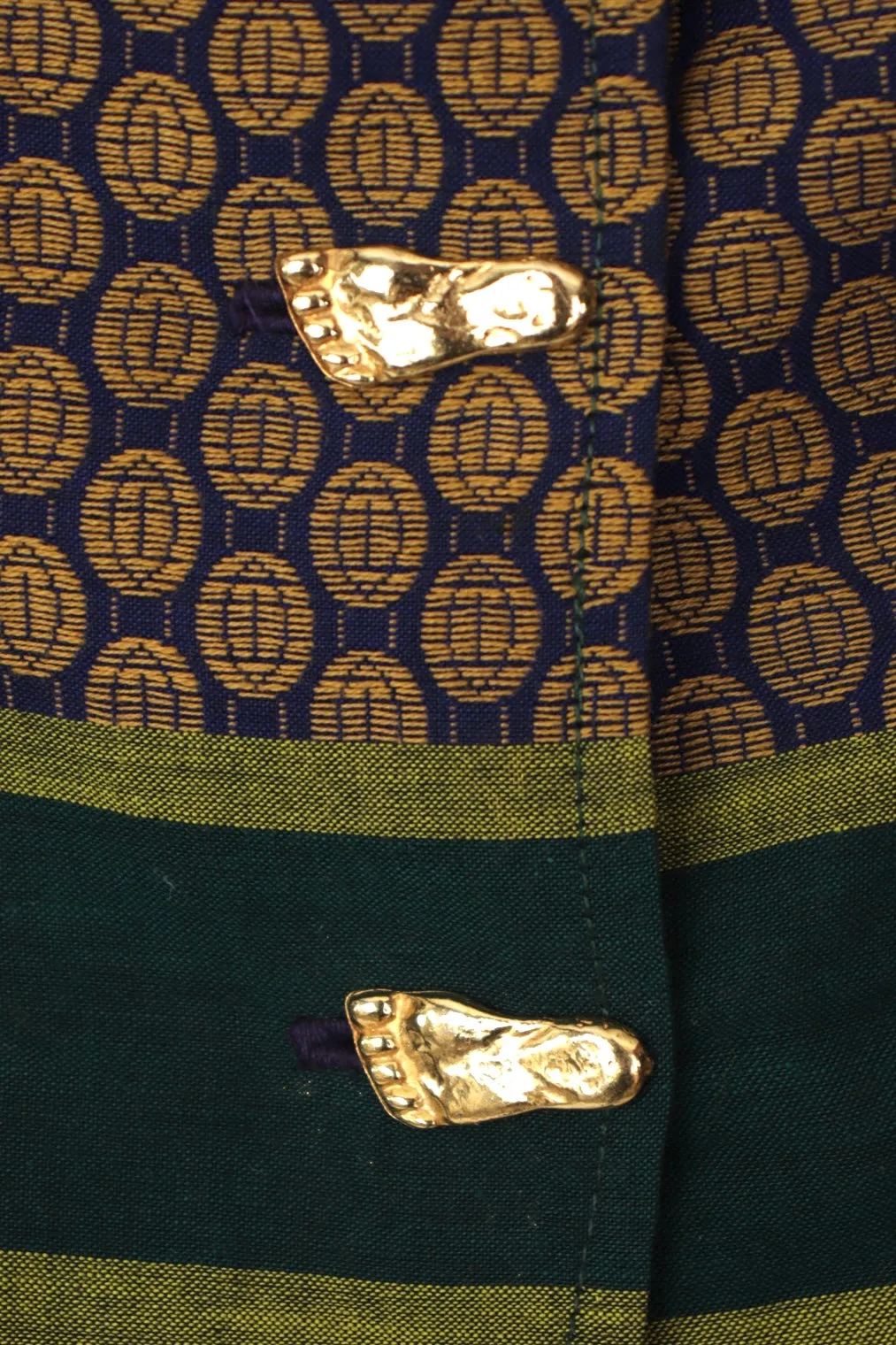 1950s Tina Leser Original Jacquard Skirt Set