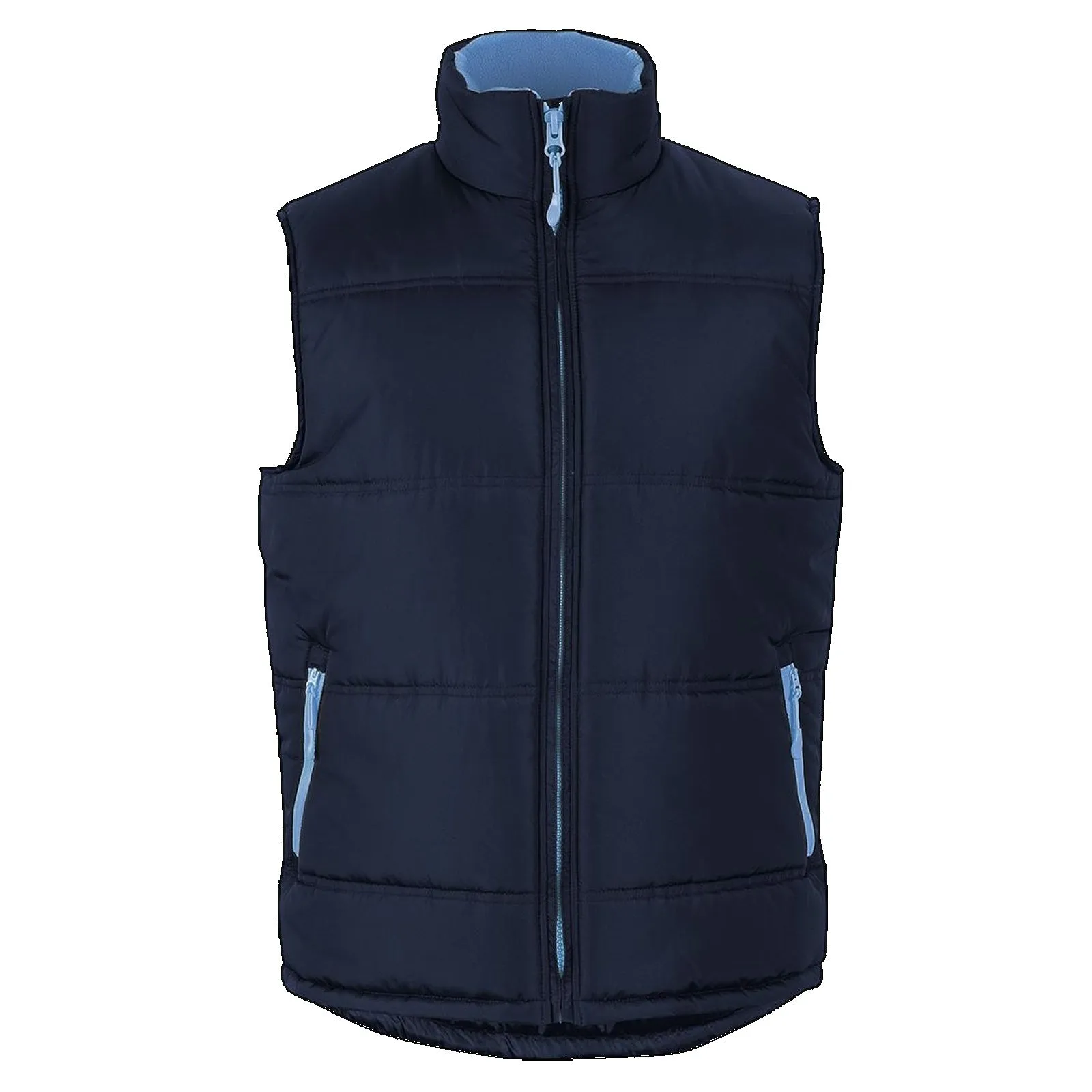 Adults Puffer Contrast Vest