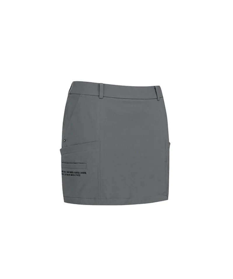 ANEW Golf Women's Incision H-Line Skirt - Gray