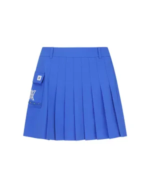 ANEW Golf: Women's Mini Pocket Point Pleated Skirt - Blue