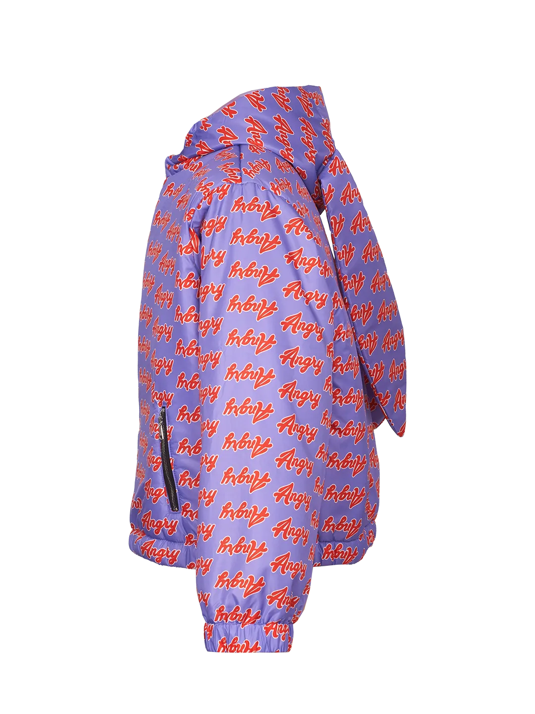 Angry-print Puffer Jacket