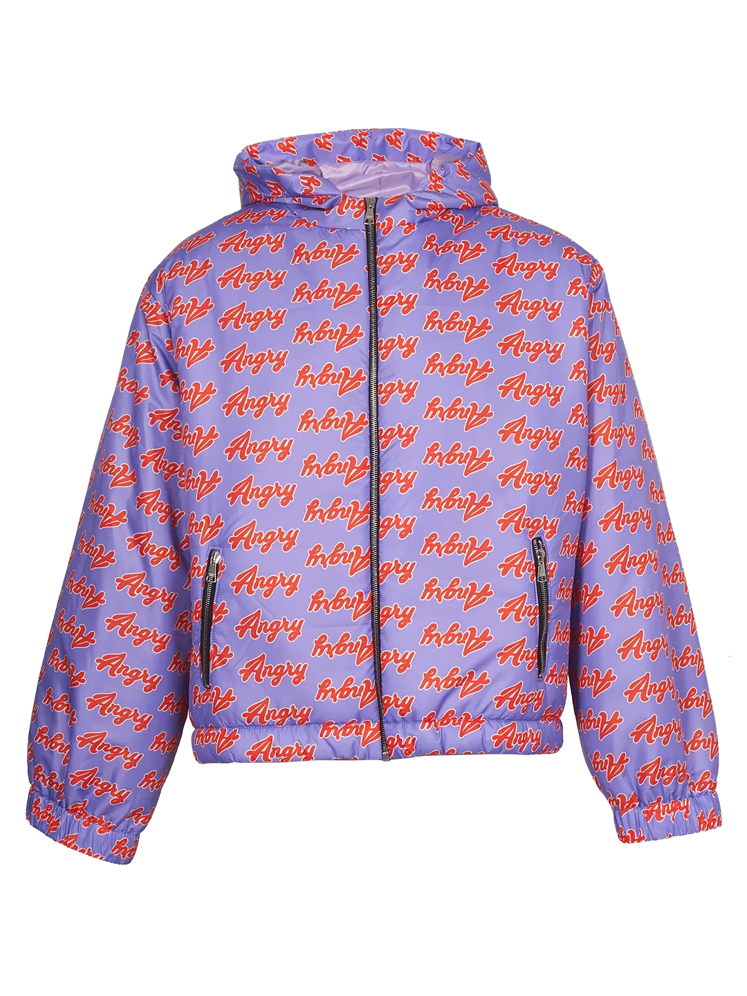 Angry-print Puffer Jacket