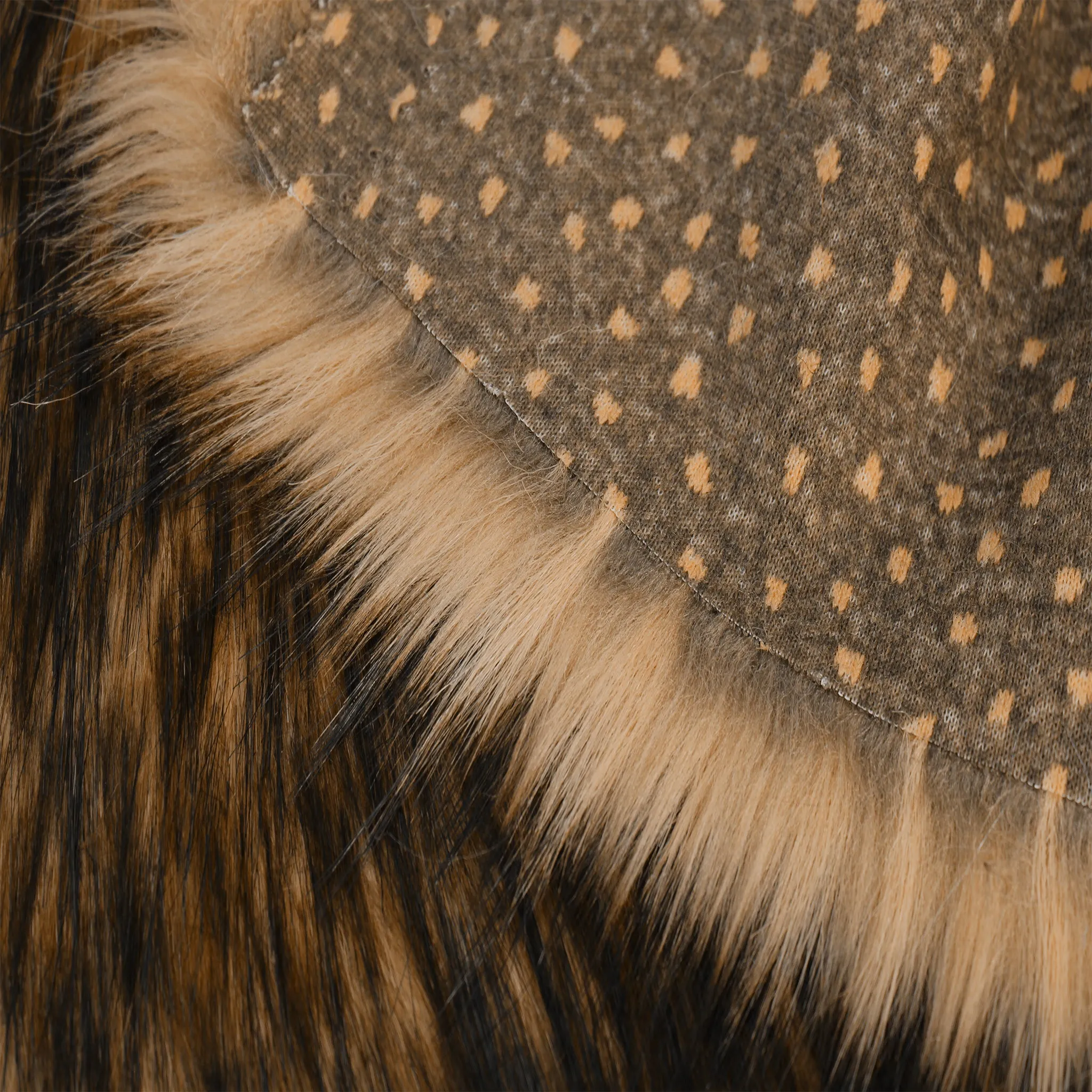 Animal Faux Fur-Fabric by The Yard-Fluffy, Shaggy Mohair-Sewing, Costumes, Plush Toys, Apparel, Clothing, Decoration, Crafts for DIY and Gnome Beard Miniature - (SKU-6619)