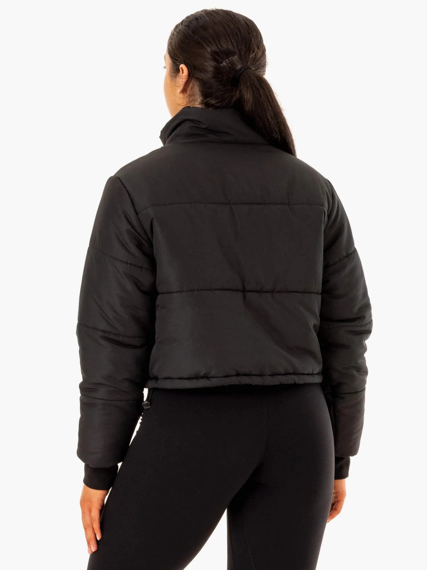 Apex Puffer Jacket - Black