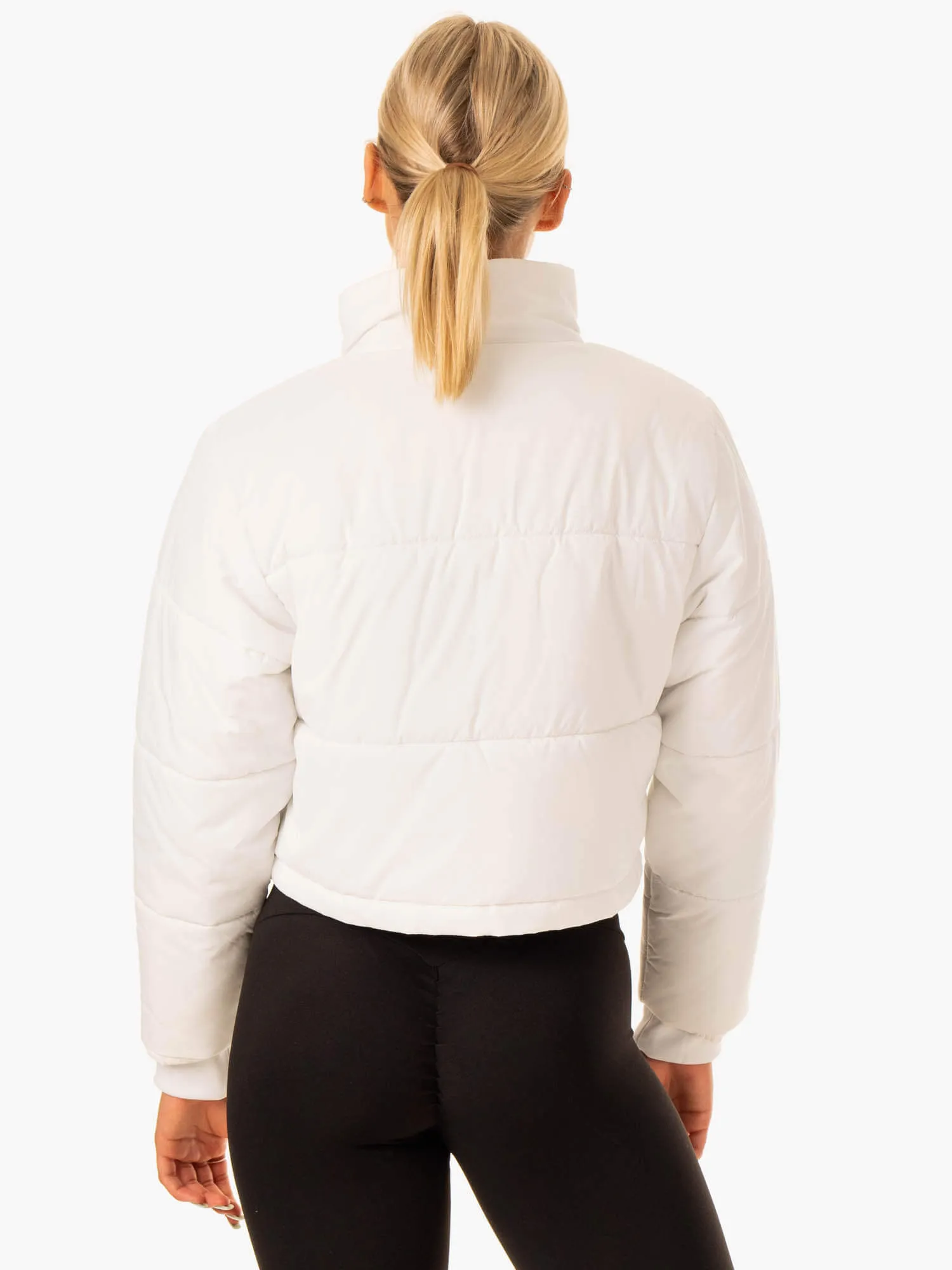Apex Puffer Jacket - White