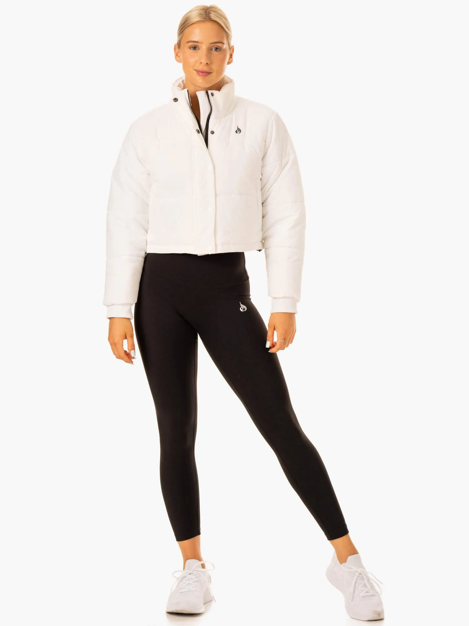 Apex Puffer Jacket - White