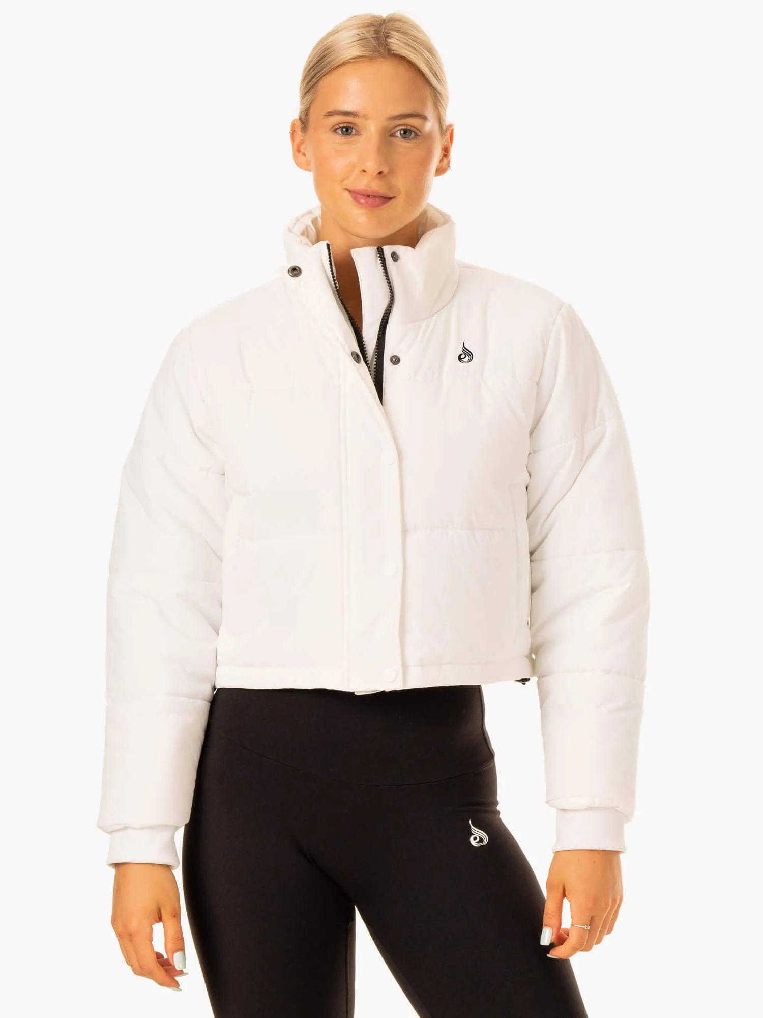 Apex Puffer Jacket - White
