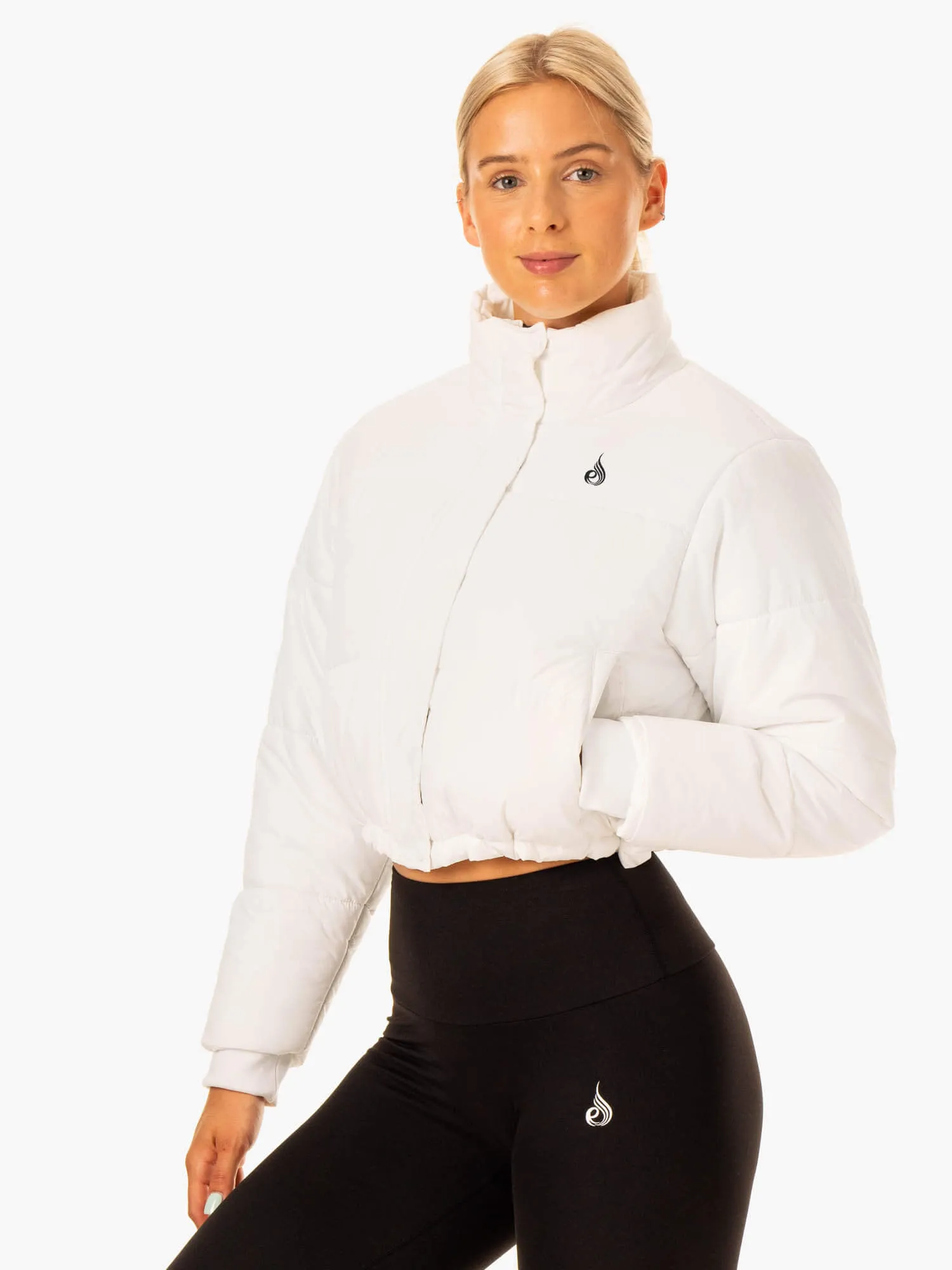 Apex Puffer Jacket - White