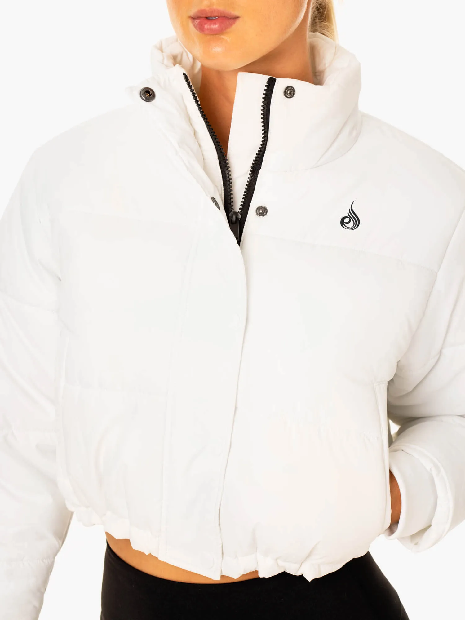 Apex Puffer Jacket - White