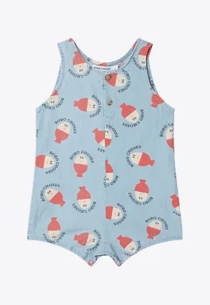 Babies Morning Egg Print Romper