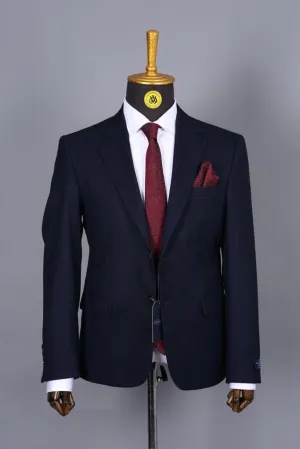Blazer Bleu Motif 10