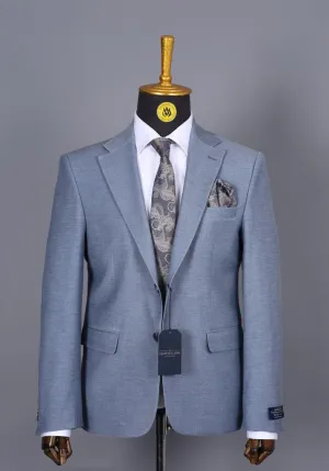 Blazer Bleu Motif 11