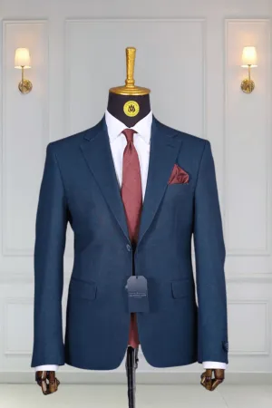 Blazer Bleu Motif 19