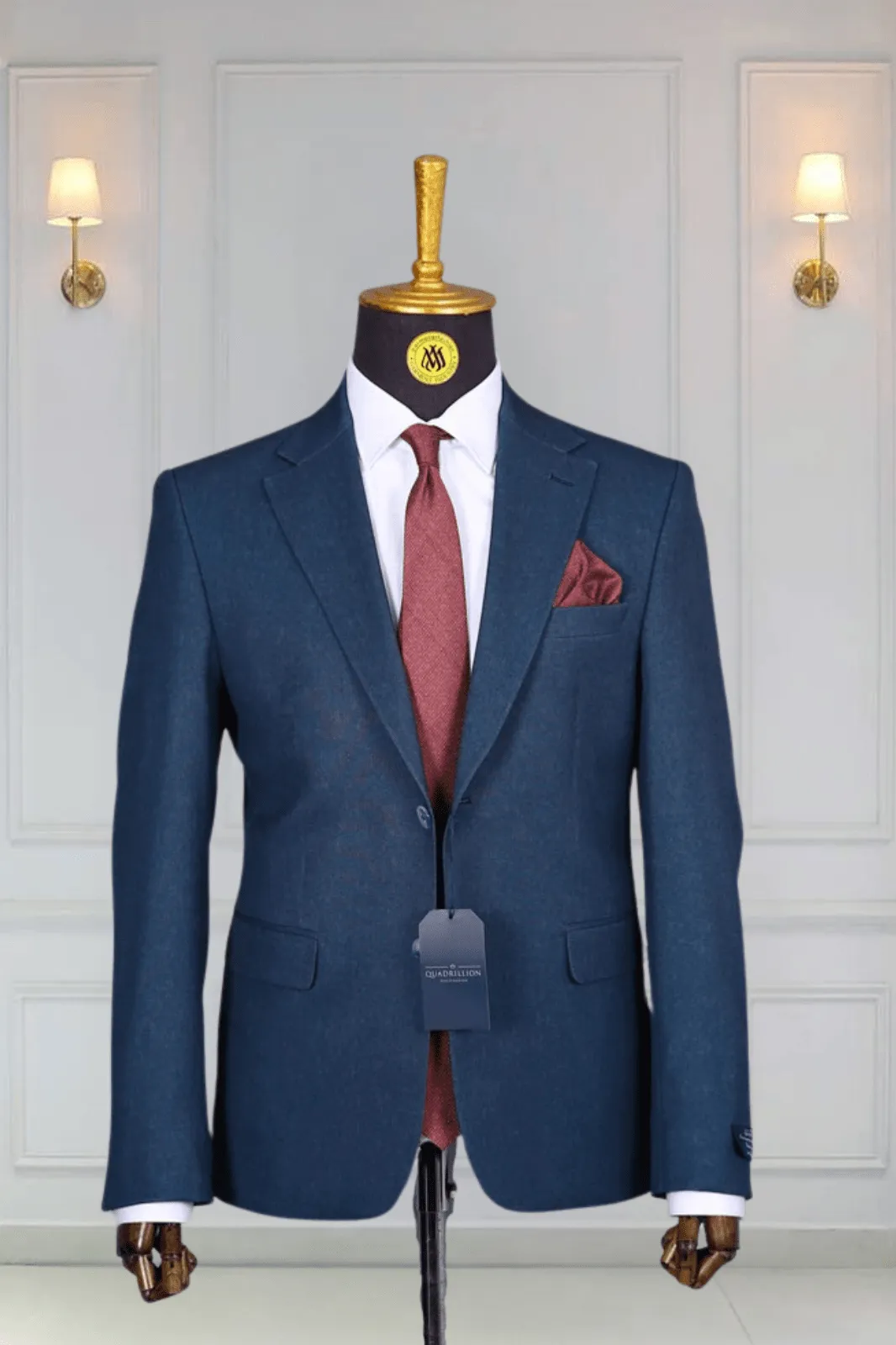 Blazer Bleu Motif 19