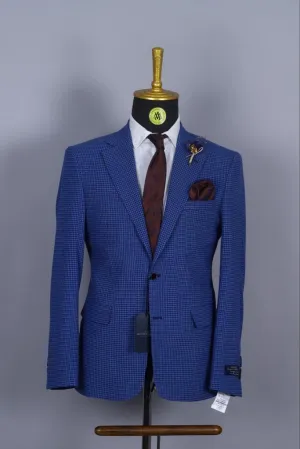 Blazer Bleu Motif 3