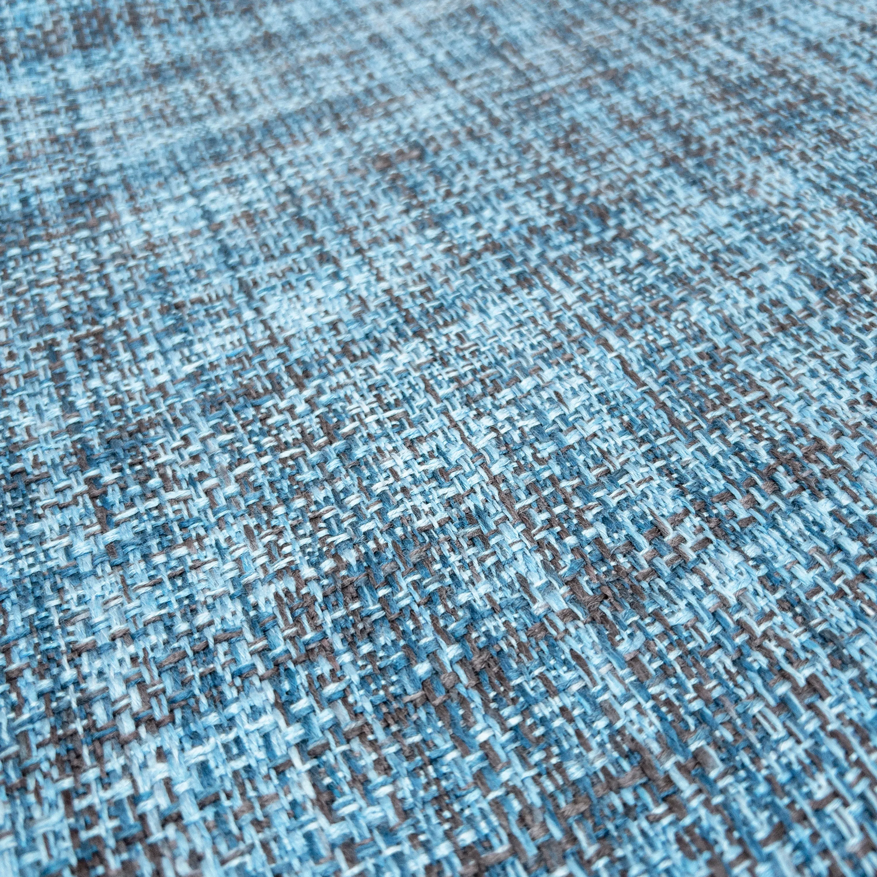 Blue and Brown Tweed - Deadstock