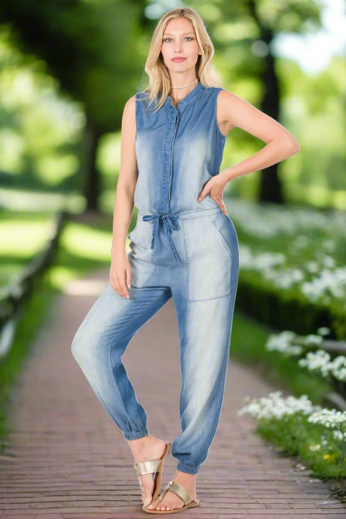 BLUE JEAN BABY Jumpsuit - Zenana