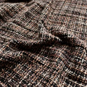 Boucle Fabric - Beige and Grey