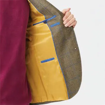 Brook Taverner Breedon Pure New Wool Check Jacket