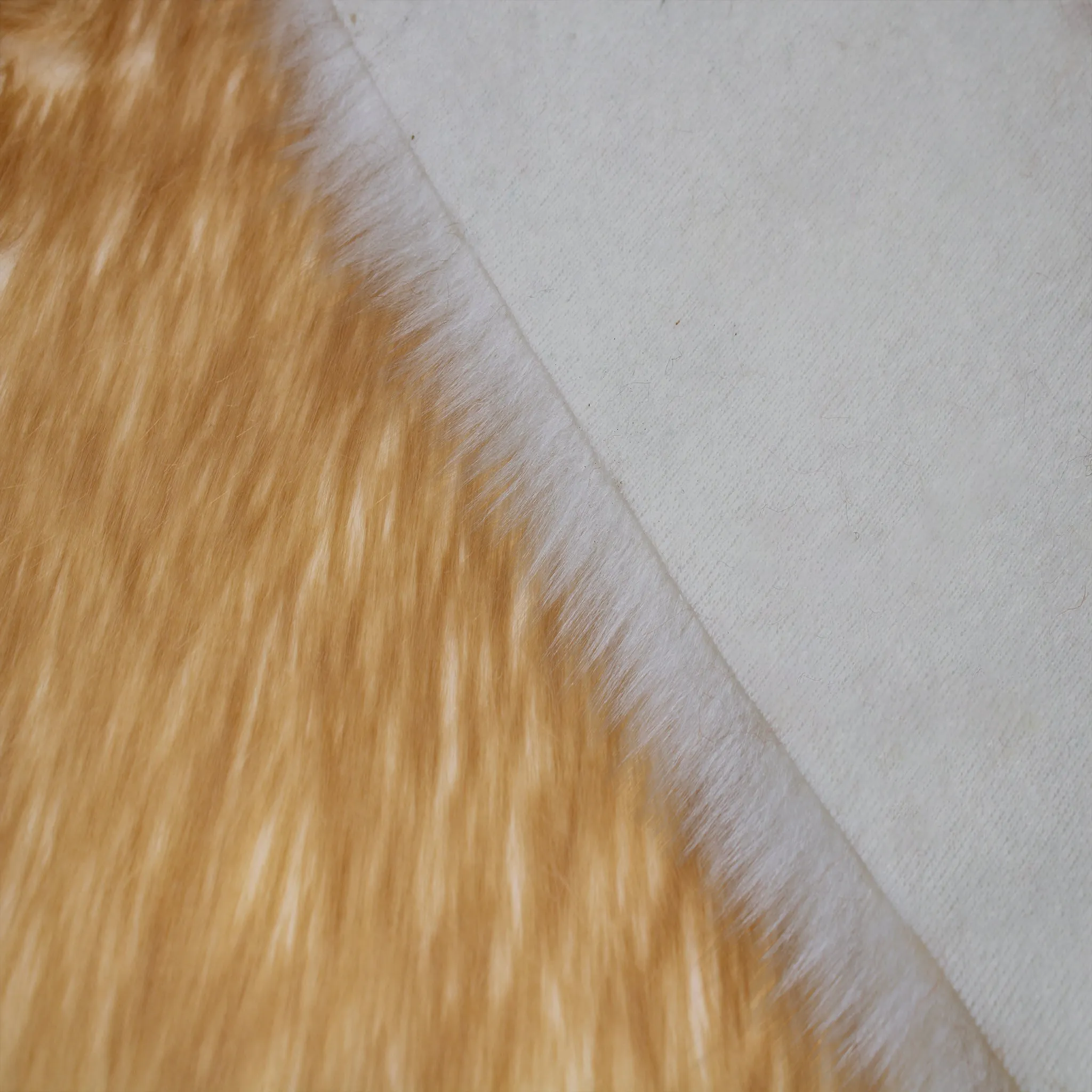 Candy Shade Faux Fur-Christmas Fuzzy-Fabric by The Yard-Fluffy, Soft, Shaggy Mohair-for Sewing, Costumes, Plush Toys, Apparel, Decoration, Gnome Beard Miniature - (SKU-6714)