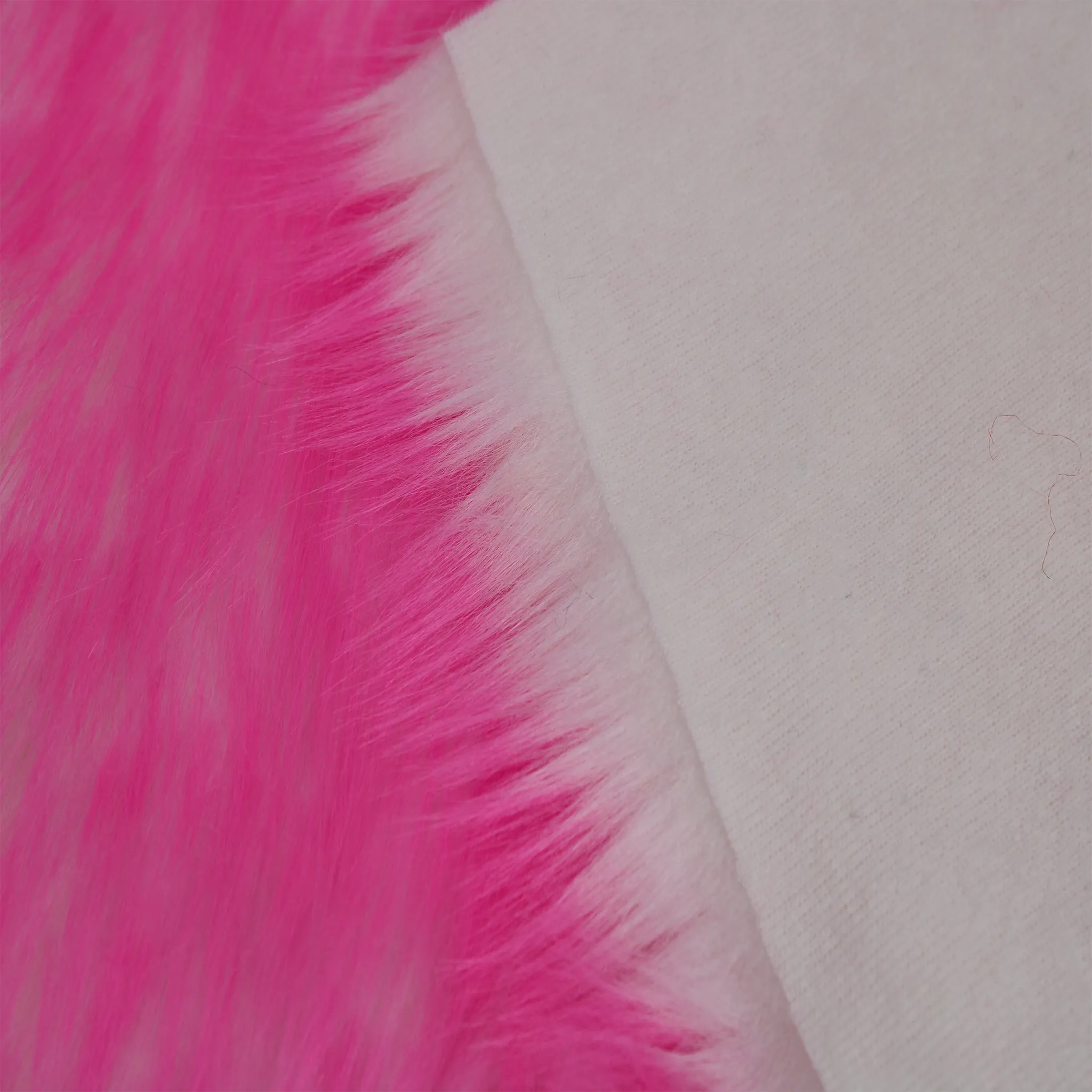 Candy Shade Faux Fur-Christmas Fuzzy-Fabric by The Yard-Fluffy, Soft, Shaggy Mohair-for Sewing, Costumes, Plush Toys, Apparel, Decoration, Gnome Beard Miniature - (SKU-6714)