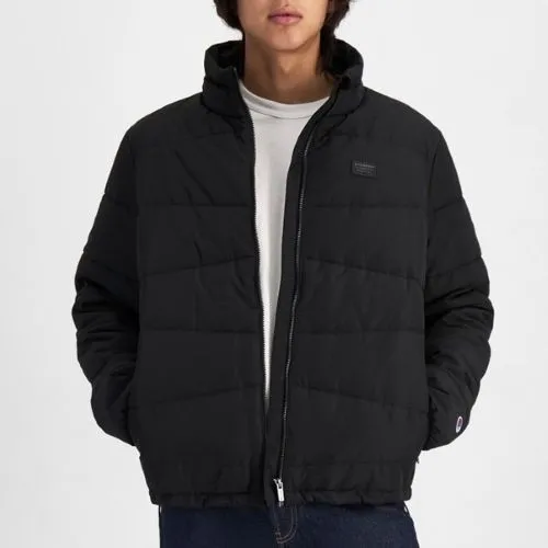 Champion Mens Rochester Lightweight Puffer Jacket Black