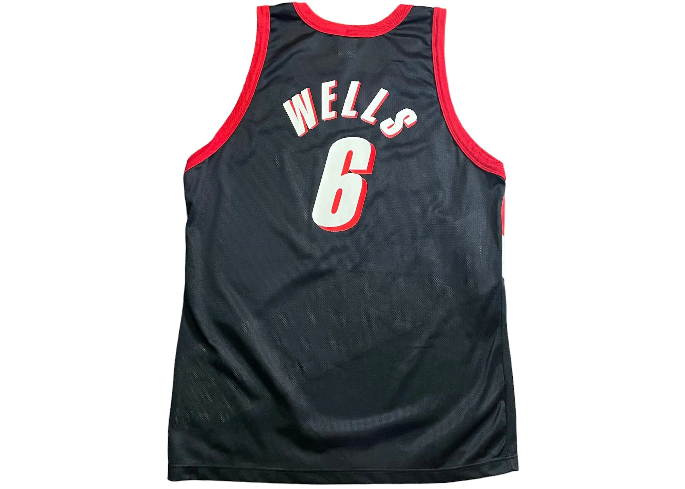 Champion Portland Trail Blazers Bonzi Wells Jersey “Black”