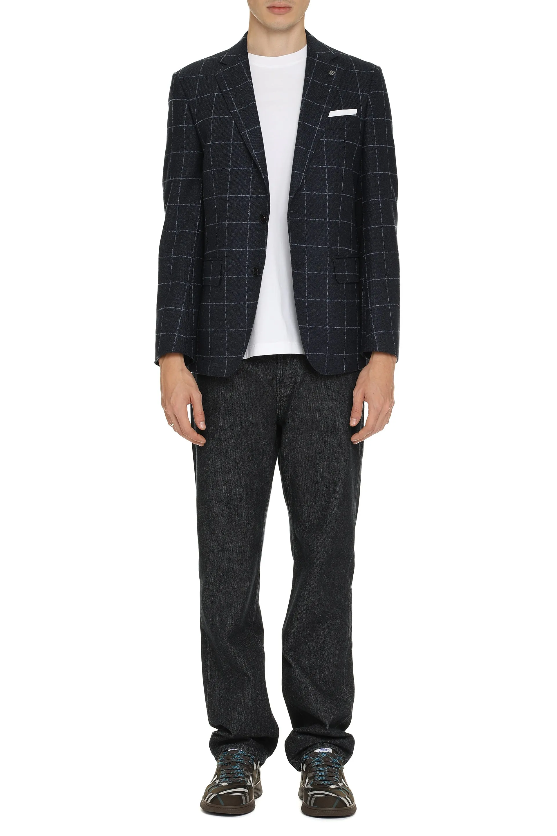 Checked jacket