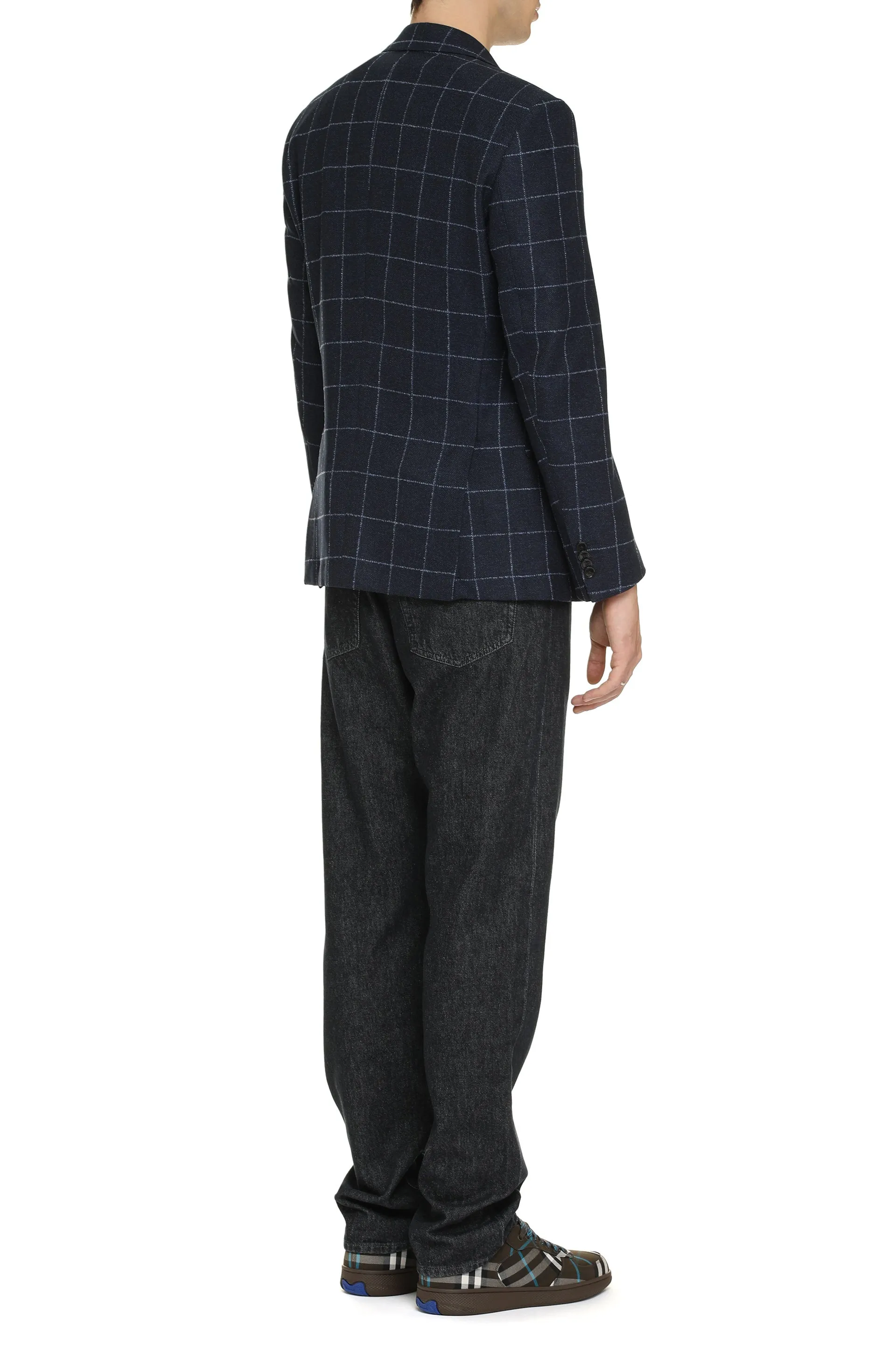 Checked jacket
