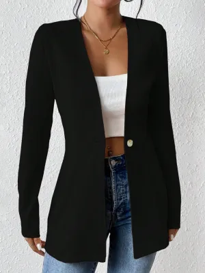 Cherry Vibes - Chaqueta informal de manga larga para mujeres