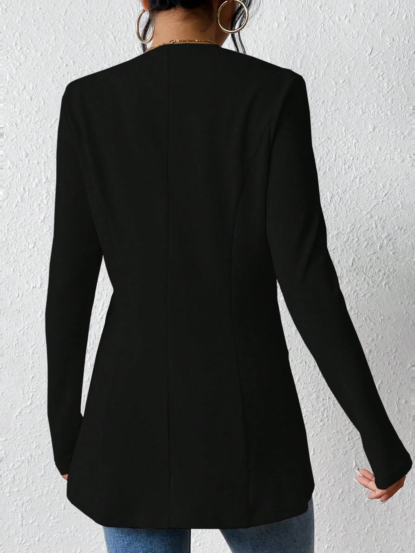 Cherry Vibes - Chaqueta informal de manga larga para mujeres
