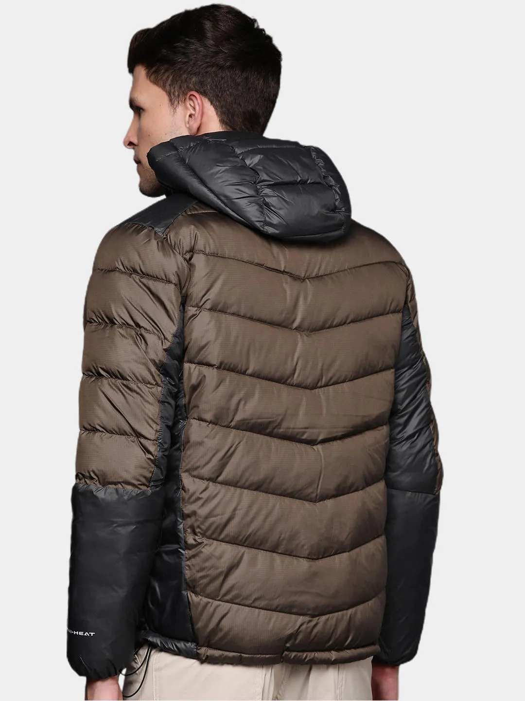 Columbia Men Brown Labyrinth Loop Hooded Jacket