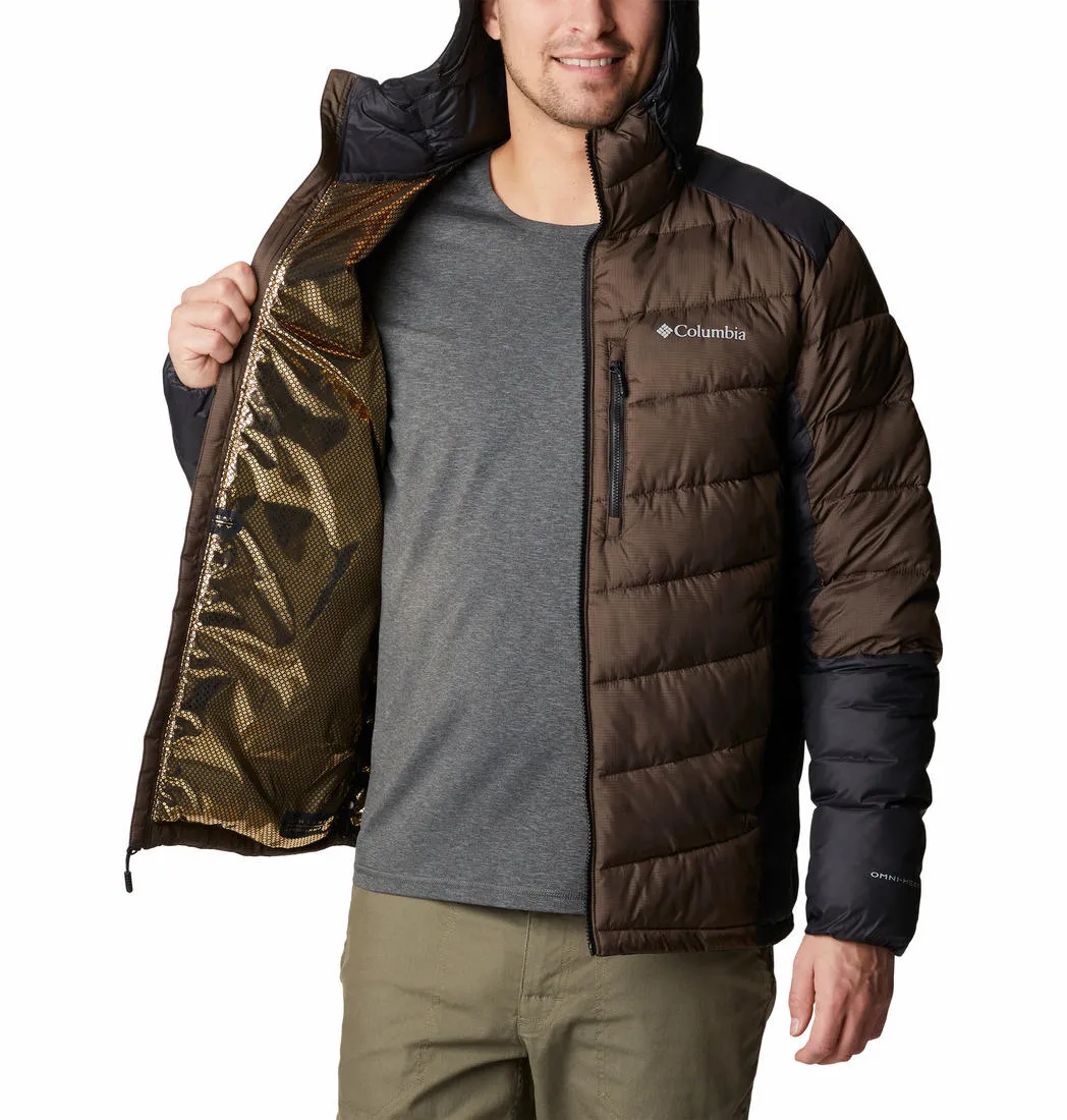 Columbia Men Brown Labyrinth Loop Hooded Jacket