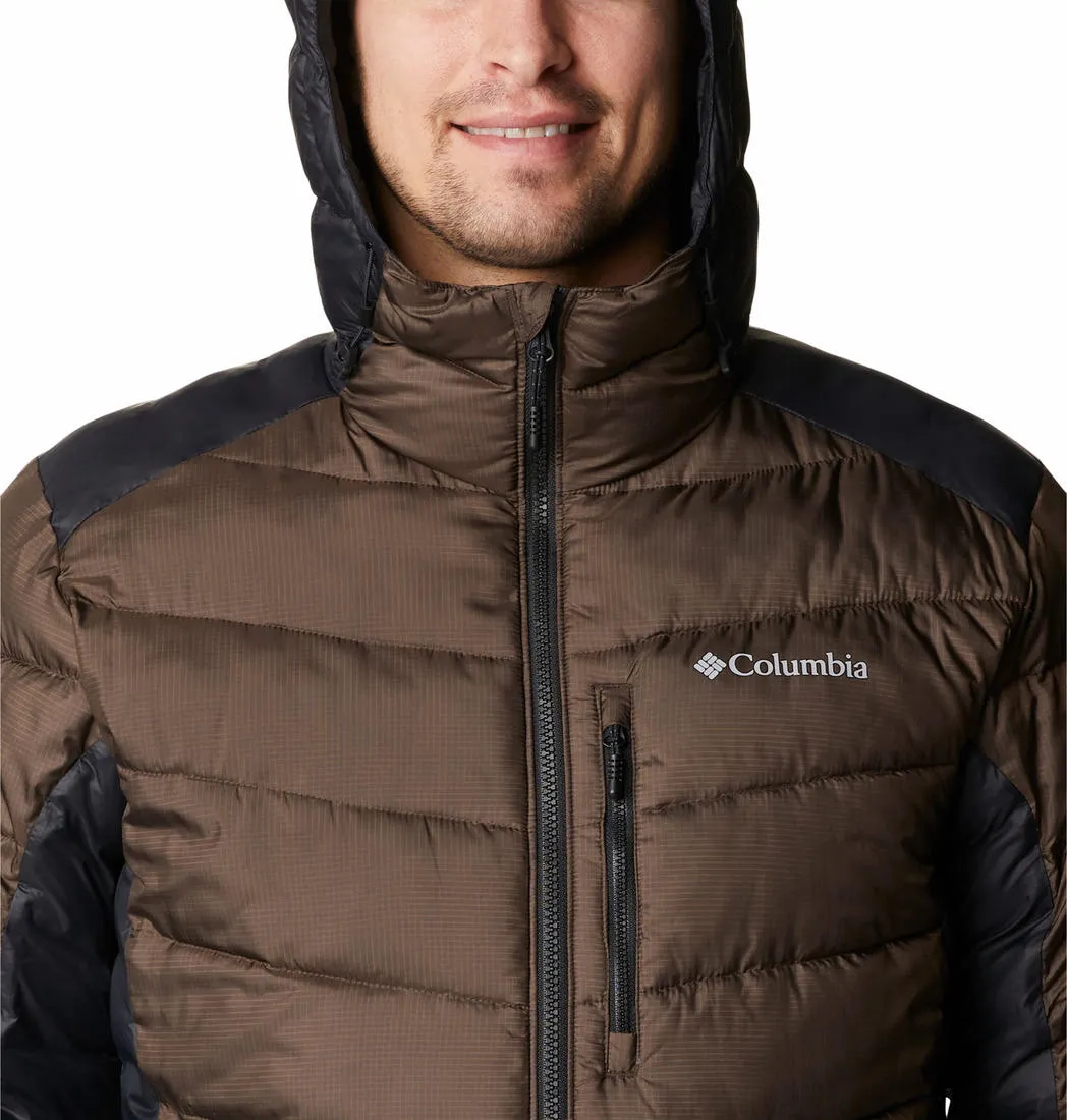 Columbia Men Brown Labyrinth Loop Hooded Jacket