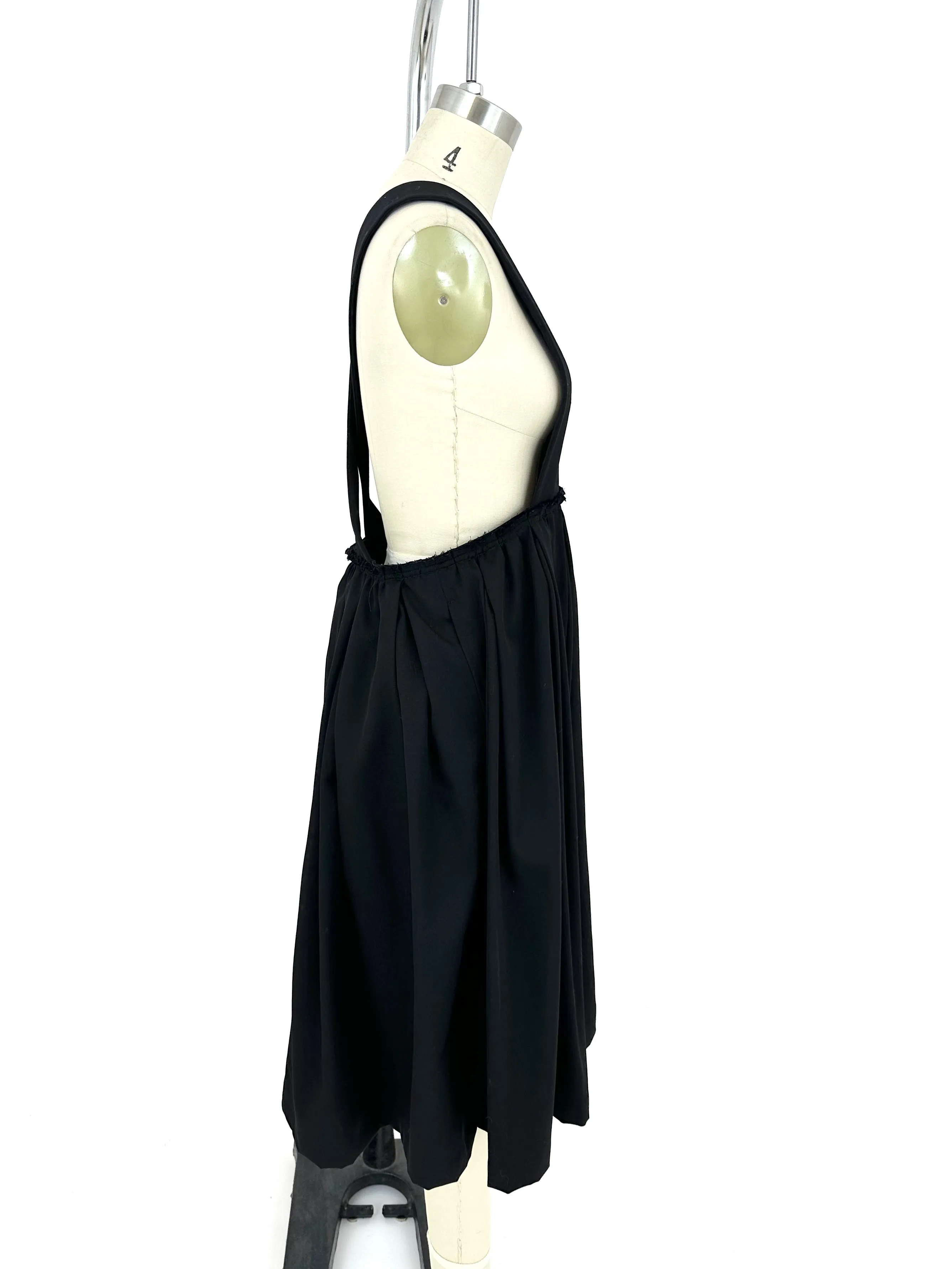 Comme Des Garçons Wool Gabardine Pinafore