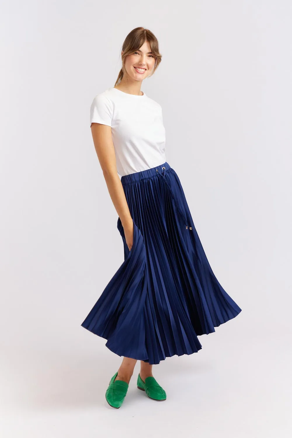 Cosmos Skirt - Navy