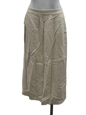 Cream Linen Skirt