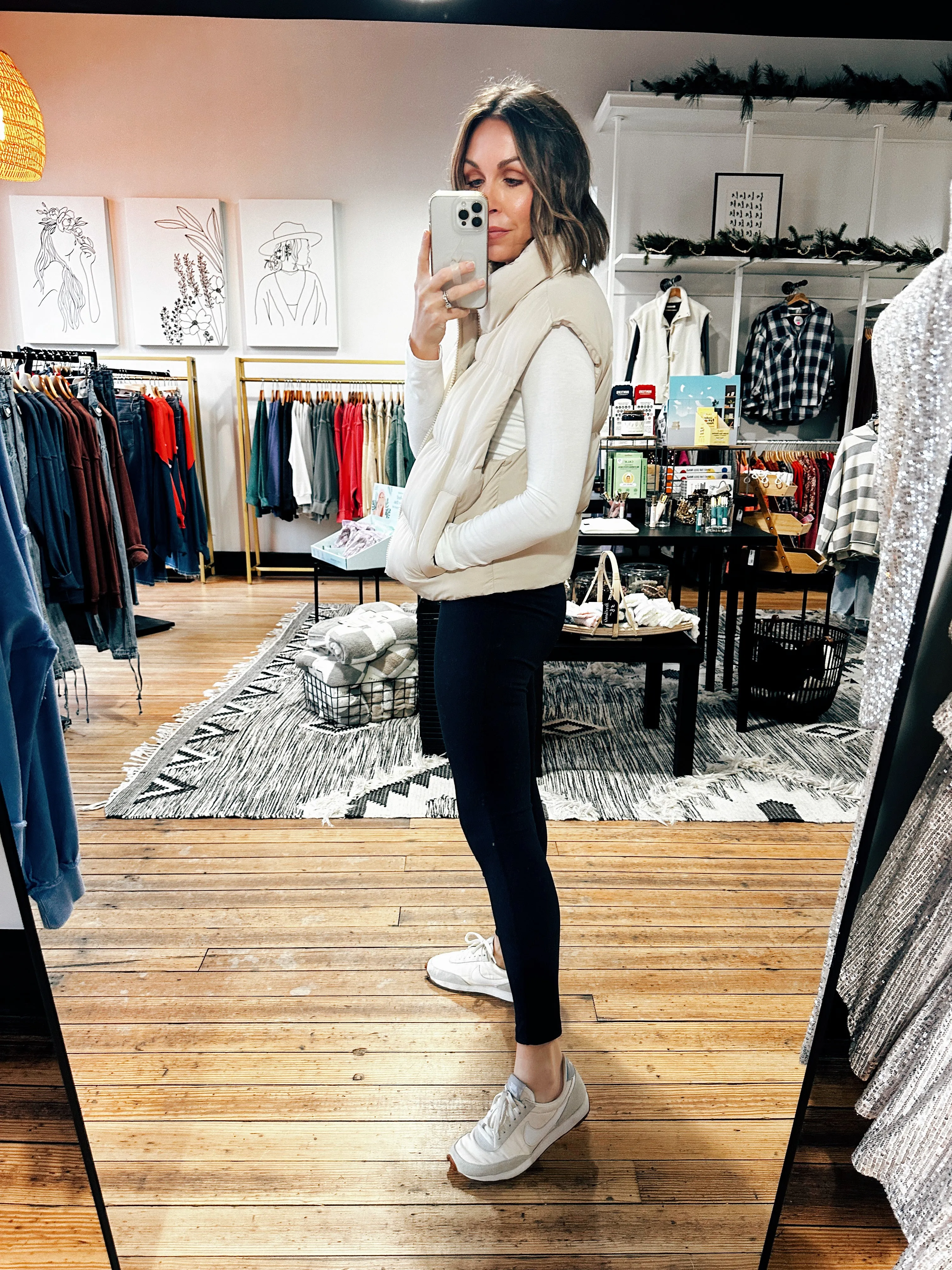 Cropped Sandy Puffer Vest