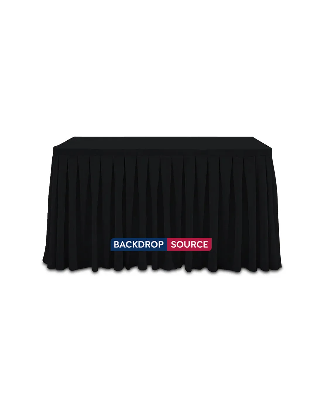 Custom Fitted Table Skirts with Top