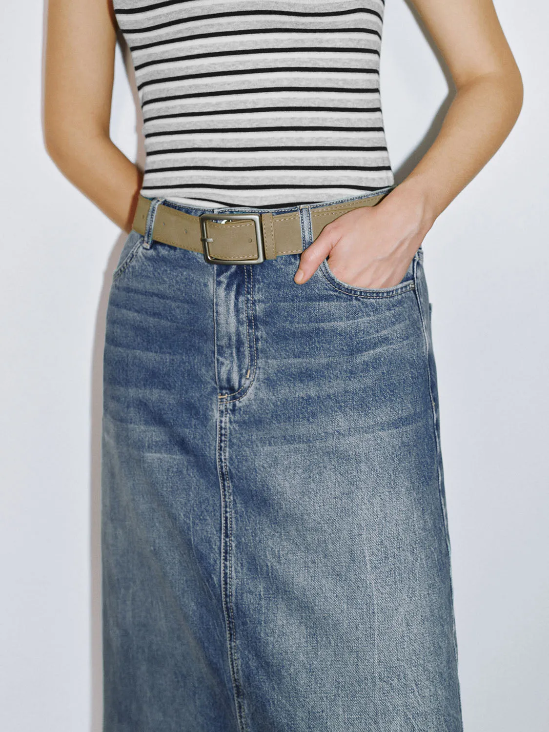 Denim Skirts