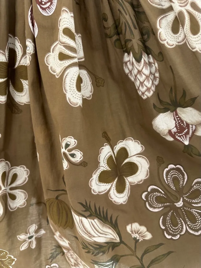Dries Van Noten Floral Circle Skirt