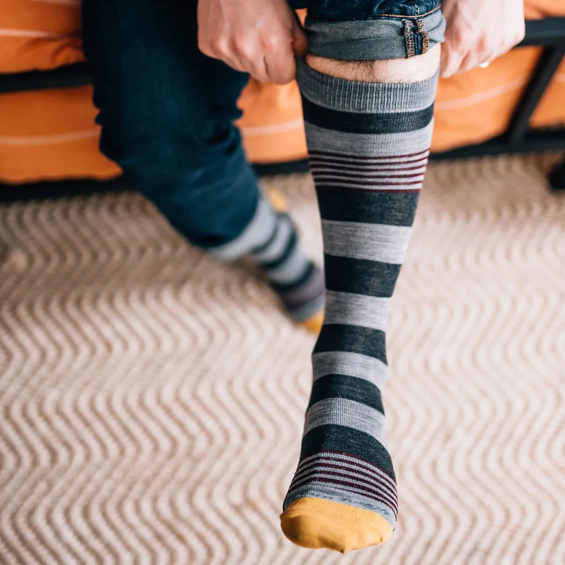 DTV- Oxford Crew Lightweight Lifestyle Sock