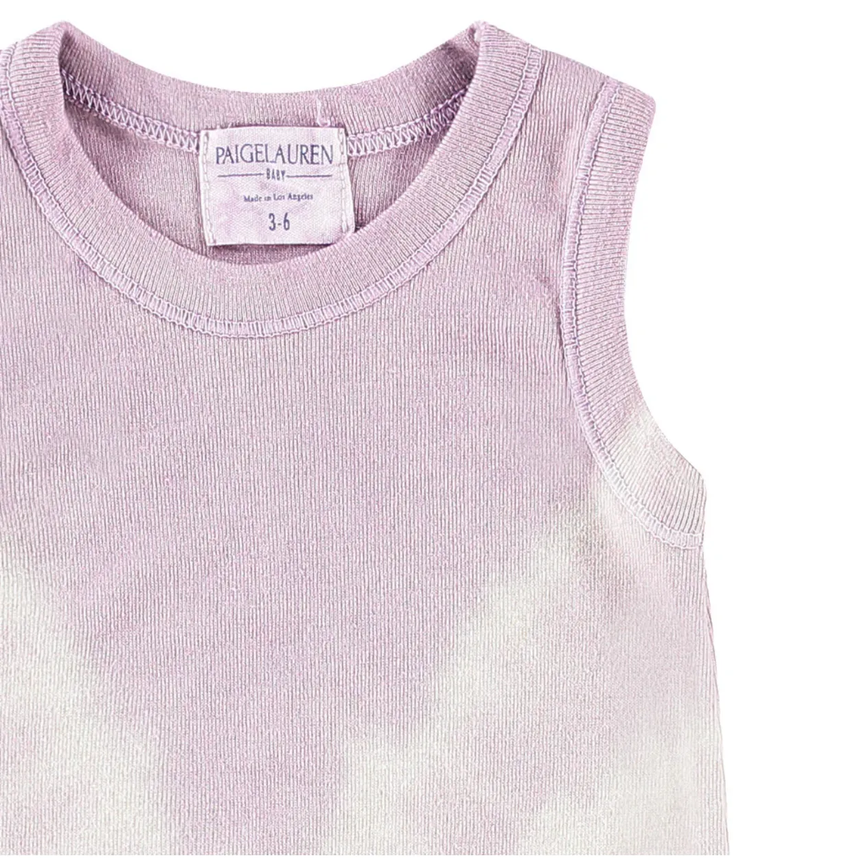 Eco-Rib Tie Dye Tank Romper