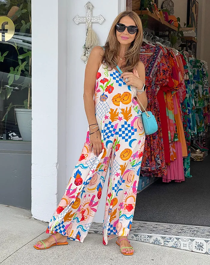Ellie Print Jumpsuit