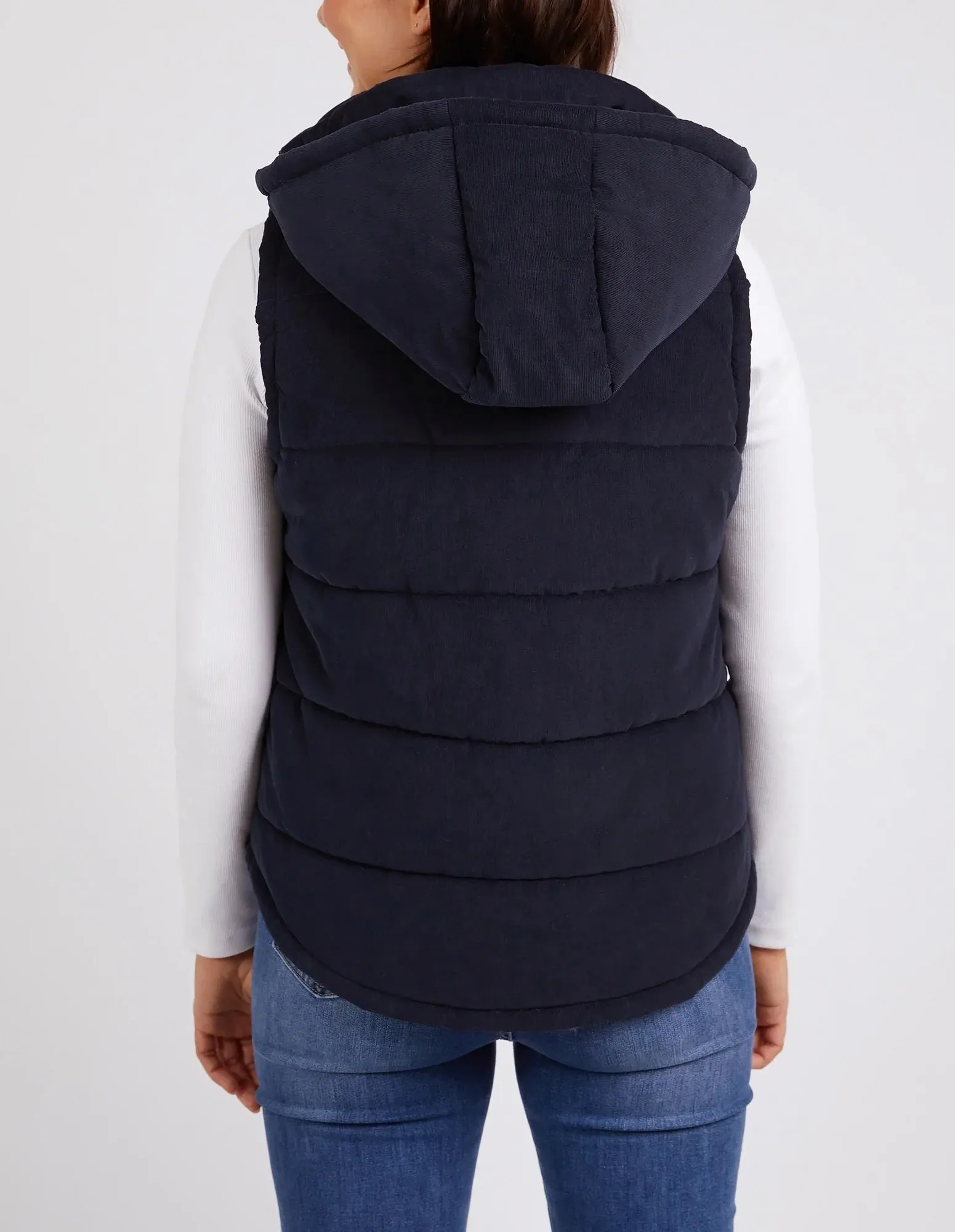 Elm Cord Puffer Vest
