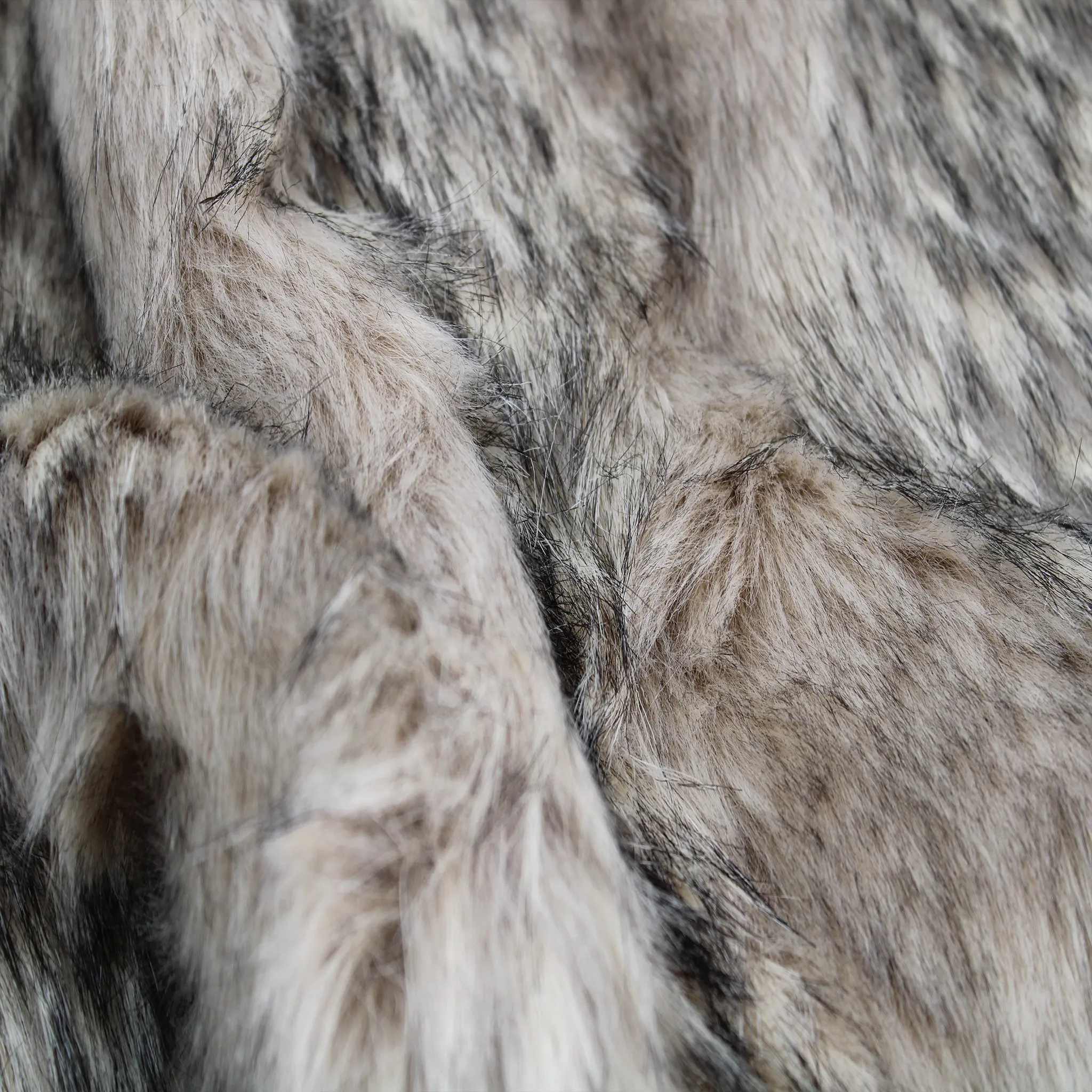 Faux Fur-Fabric by The Yard-Fluffy, Shaggy Mohair-for Sewing, Newborn, Costumes, Plush Toys, Apparel, Clothing, Dolls, Decorations, Rugs, Gnome Beard Miniature - (SKU-6618)