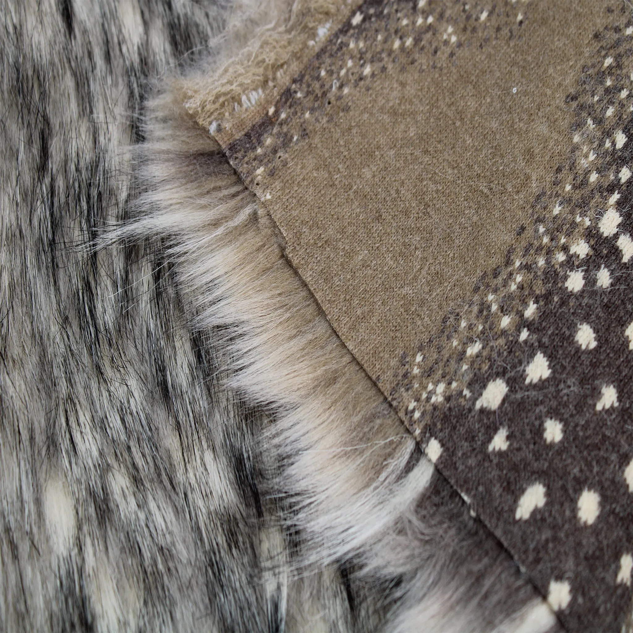 Faux Fur-Fabric by The Yard-Fluffy, Shaggy Mohair-for Sewing, Newborn, Costumes, Plush Toys, Apparel, Clothing, Dolls, Decorations, Rugs, Gnome Beard Miniature - (SKU-6618)